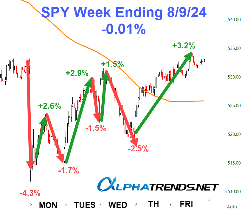 Stock Market Video Analysis for Week Ending August 9, 2024 Alphatrends