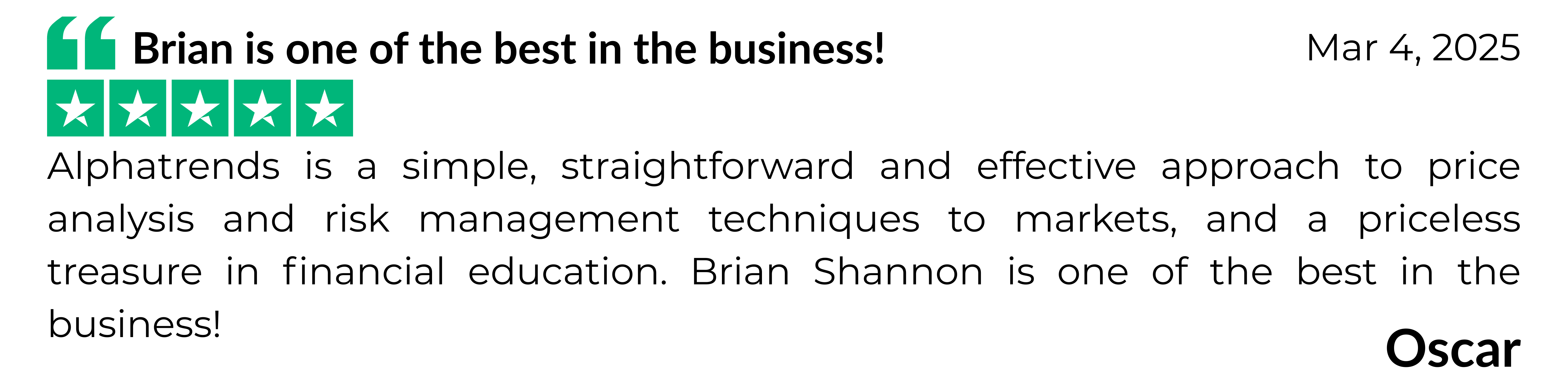 TrustPilot Review #6