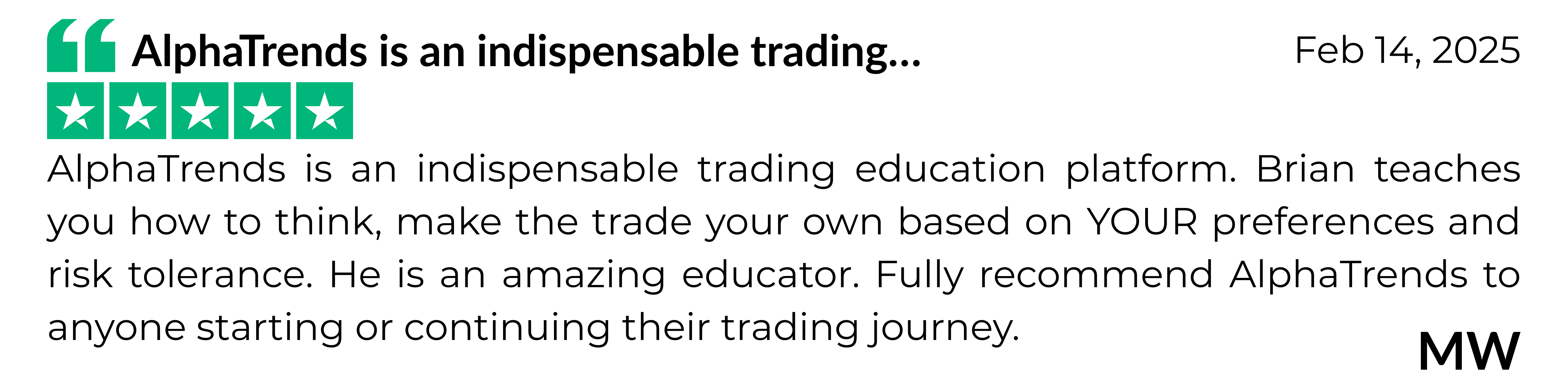 TrustPilot Review #9