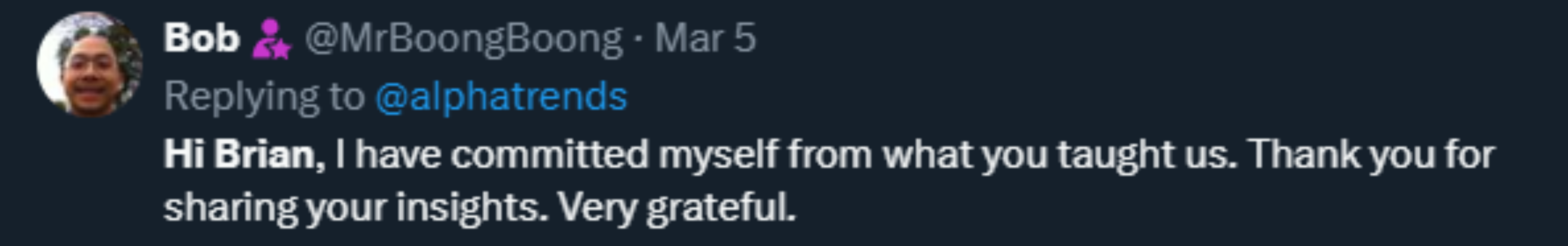 X Testimonial #12