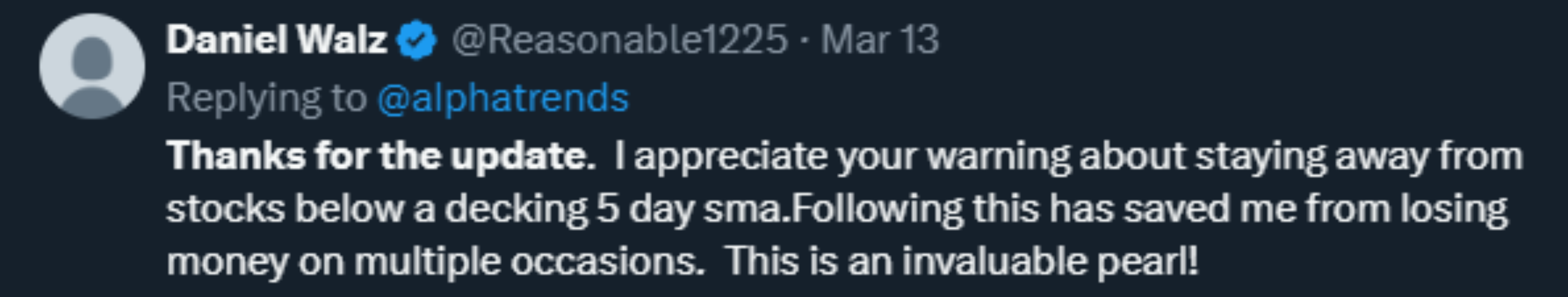 X Testimonial #18