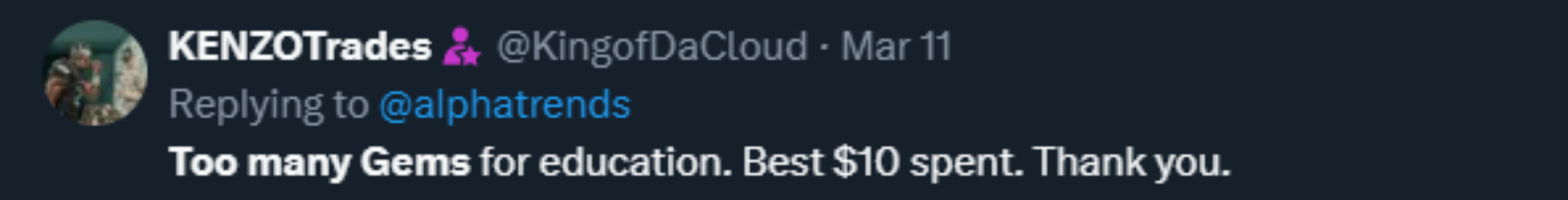 X Testimonial #2