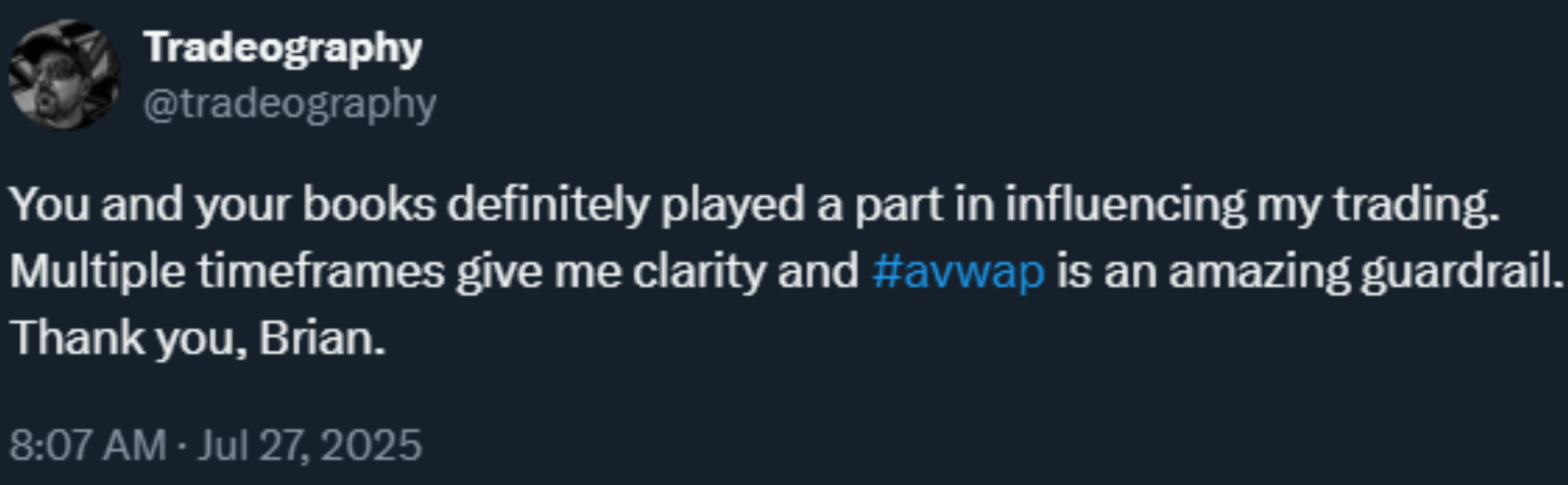 X Testimonial #31