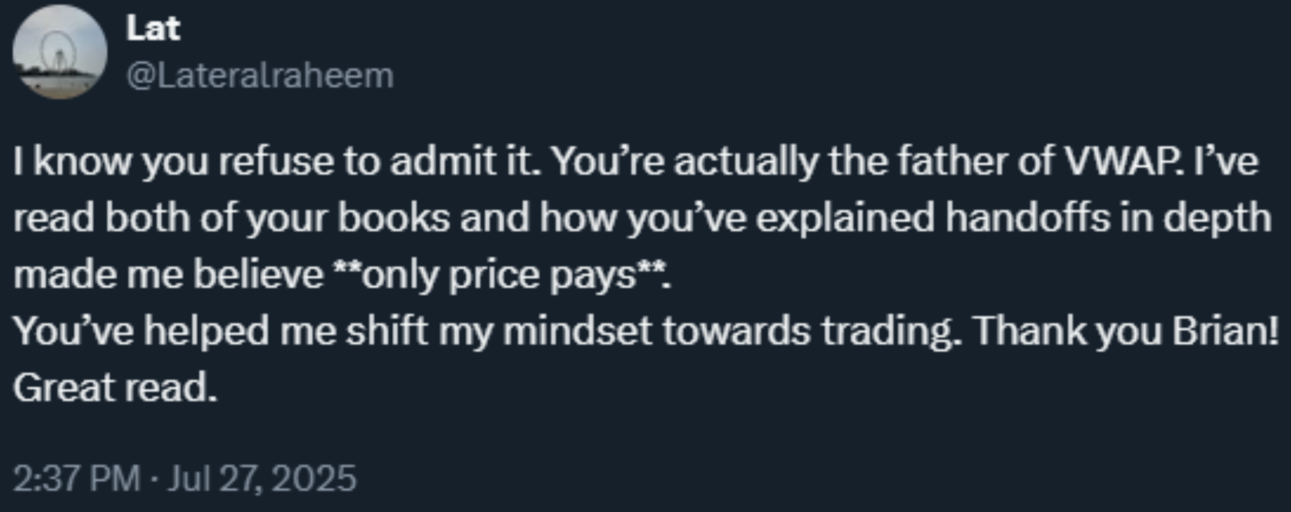 X Testimonial #32