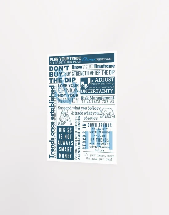 "market mottos" poster