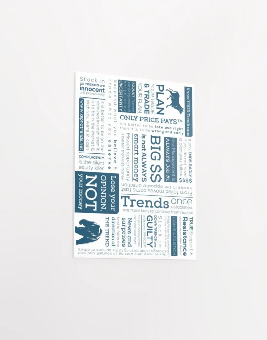 "market mottos" poster