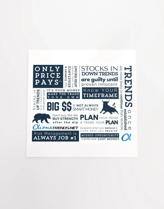 "market mottos" poster