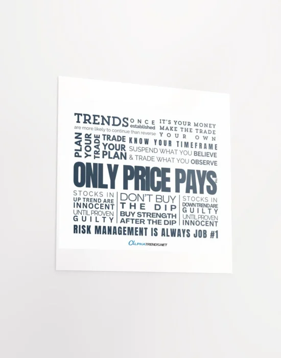 "market mottos" poster