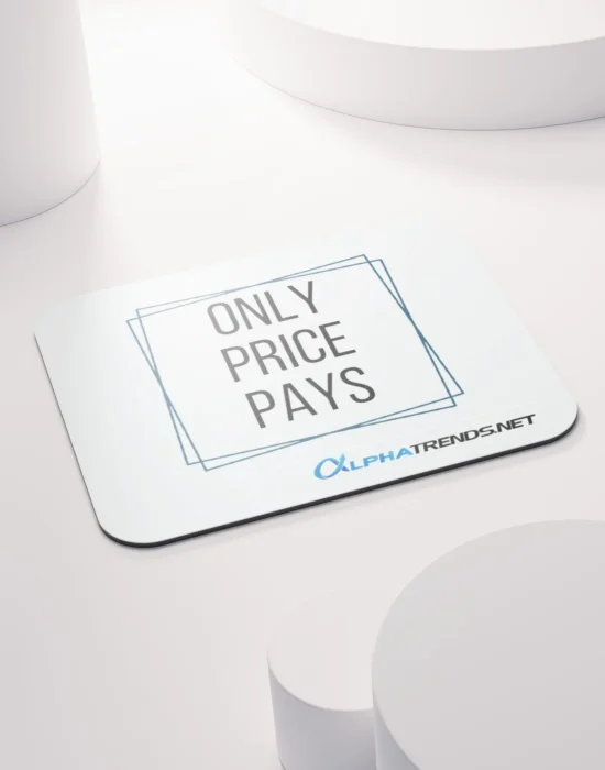 "only price pays" mouse pad