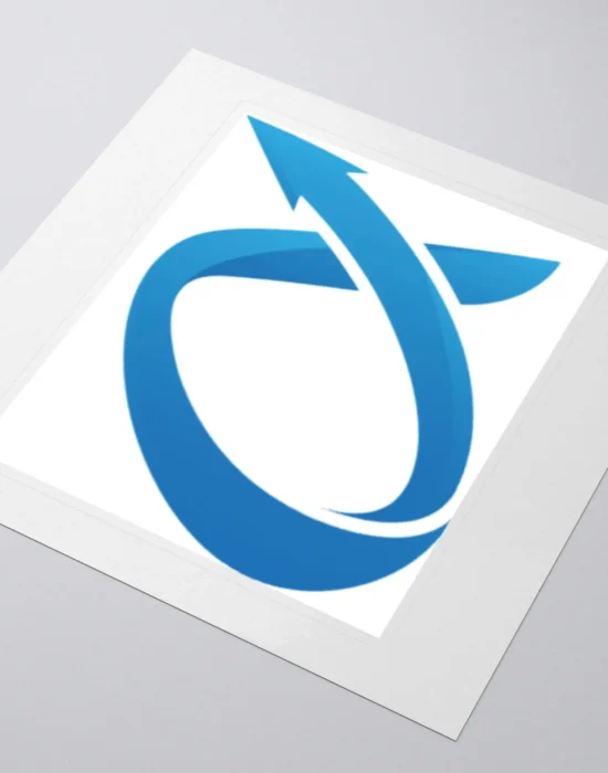 "alphatrends a logo" sticker