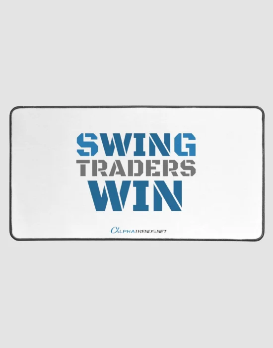 Swing Traders Win Desk Mat