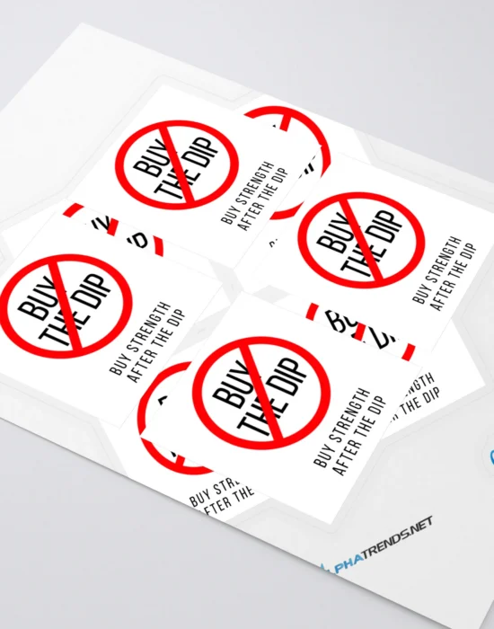 "dont buy the dip" sticker 1